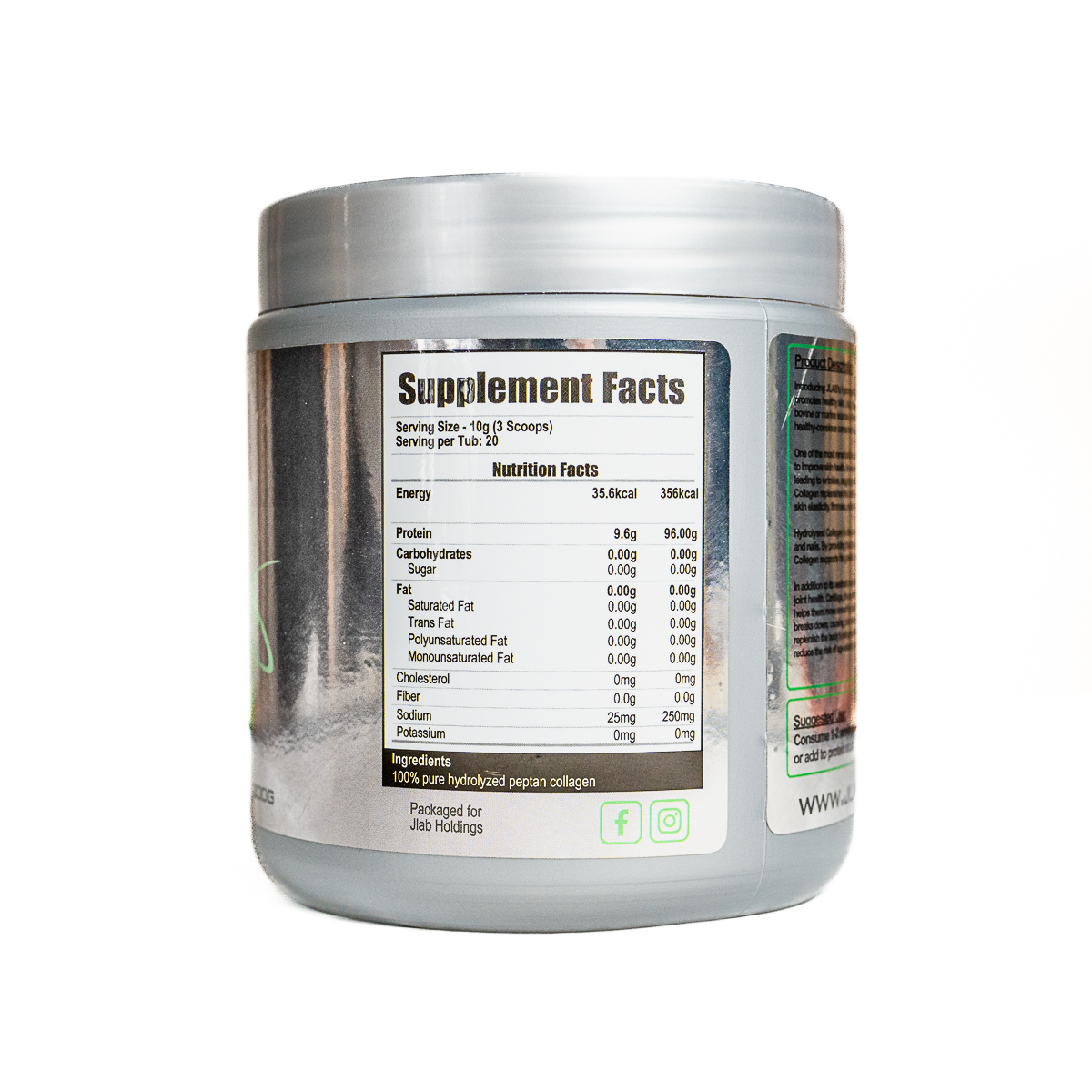 JLAB Hydrolysed Collagen - Image 3